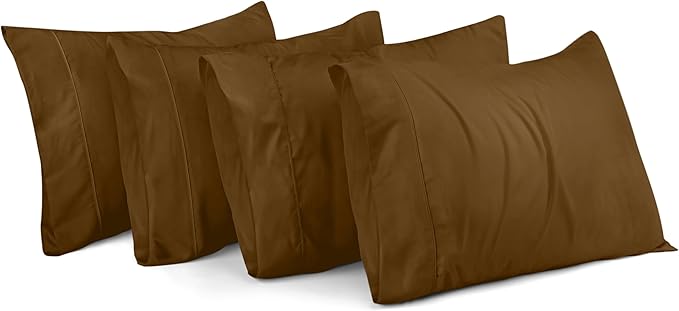 Microfiber Pillowcase Set - Standard - 20 x 26 in - 4 Pack