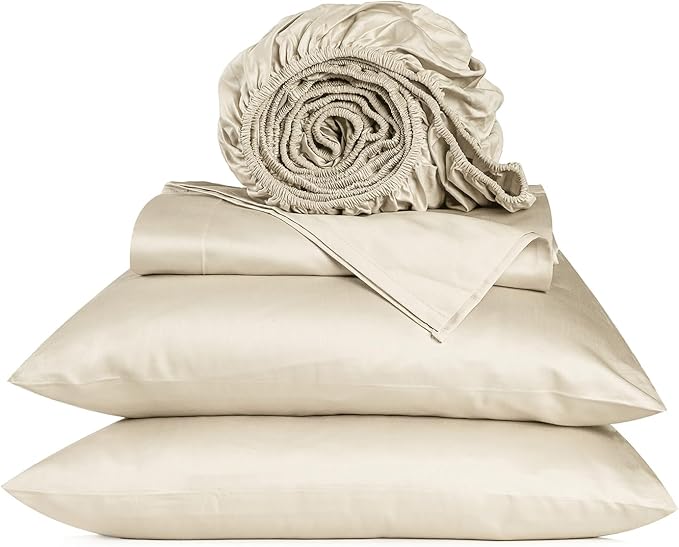 Bed Sheet Set - Full - 16 in Deep Pocket - 4 Piece