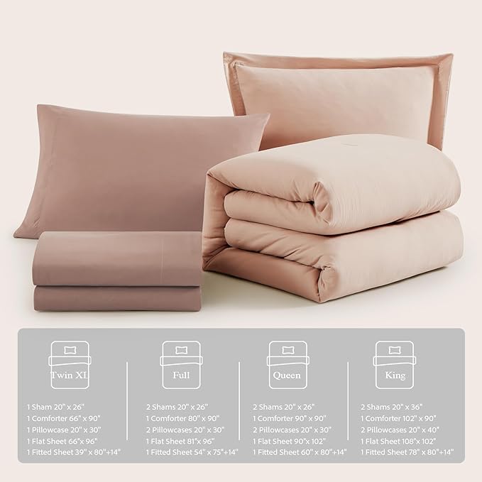 Comforter Set - Twin XL - 5 Piece