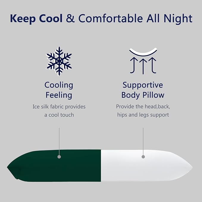 Cooling Body Pillow - Full - 20 x 54 in