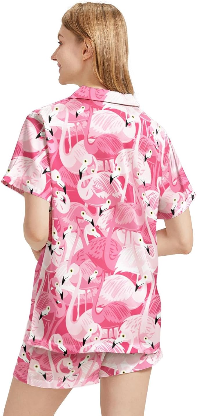 Women's Pajama Set - Short Sleeve - 2 Piece