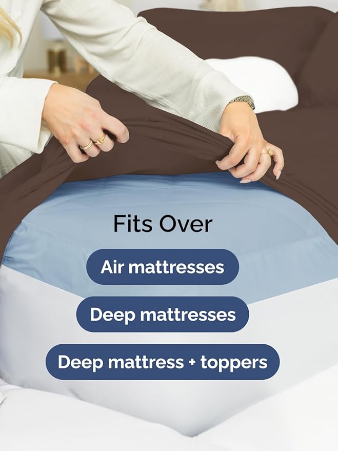 Cooling Bed Sheet Set - King - 6 Piece