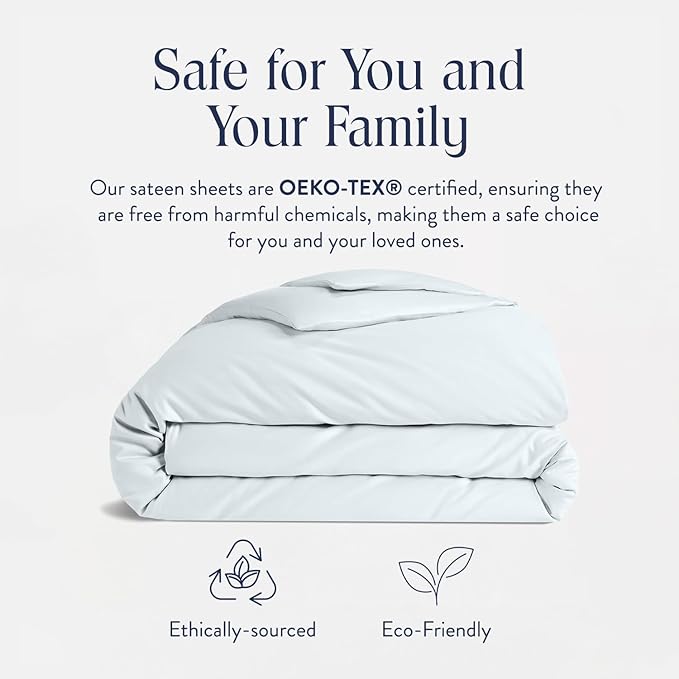 100% Cotton Duvet Cover Set - Queen