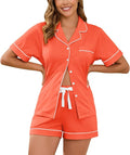 Women's Pajama Set - Short Sleeve - 2 Piece