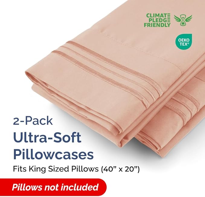 Pillowcase Set - King - 2 Piece