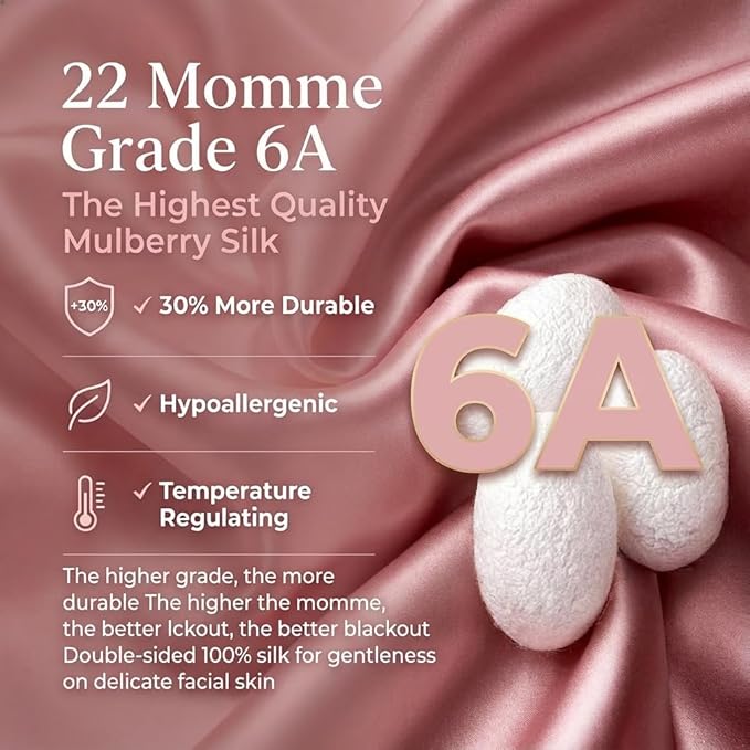 Mulberry Silk Blackout Sleep Mask