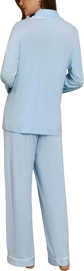 Women's Pajama Set - Long Sleeve - 2 Piece