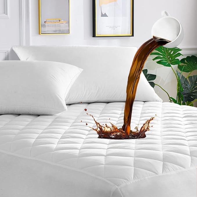 Waterproof Mattress Pad - Full - 19 in Deep Pocket