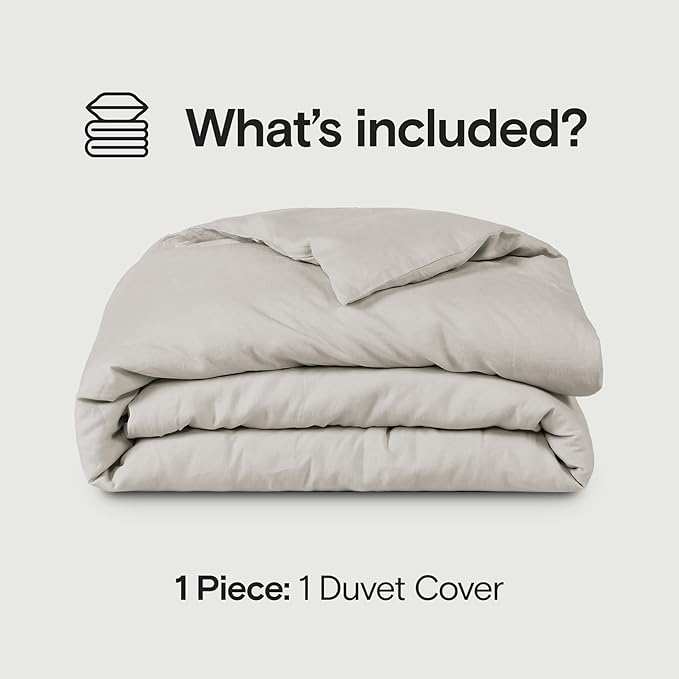 Linen Cooling Duvet Cover Set - Queen