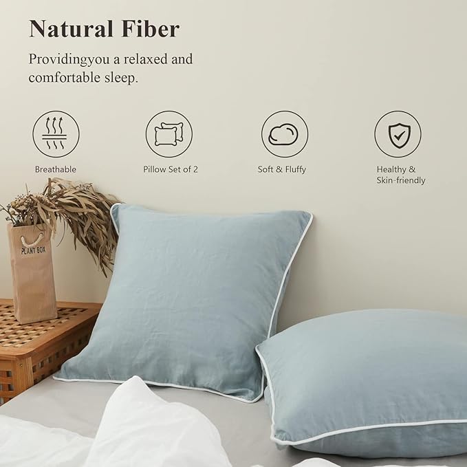 Linen Pillowcase Set - 2 Piece