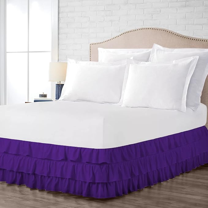 100% Cotton Bed Skirt - Full