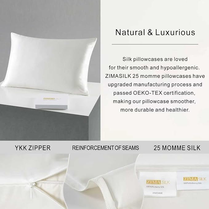 Mulberry Silk Pillowcase - Queen