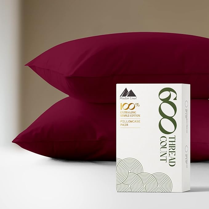 Linen Cooling Pillowcase Set - King - 2 Piece
