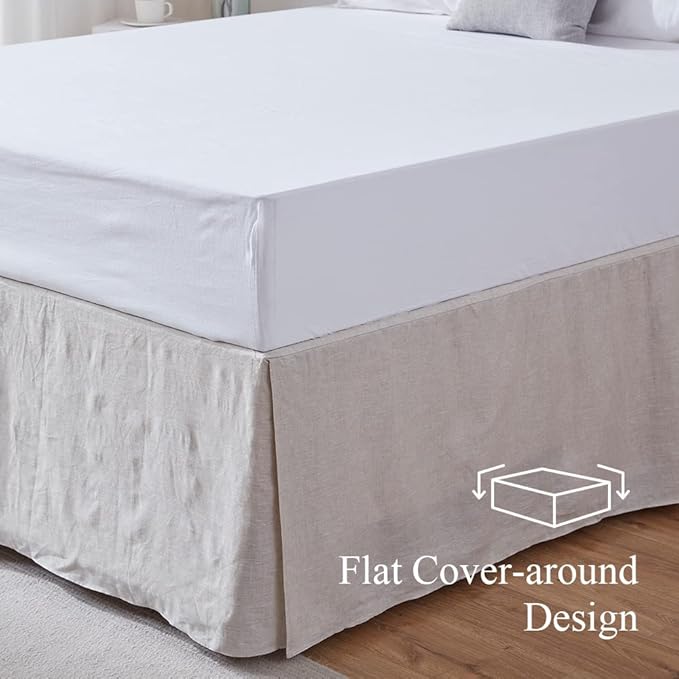 Linen Bed Skirt - Twin