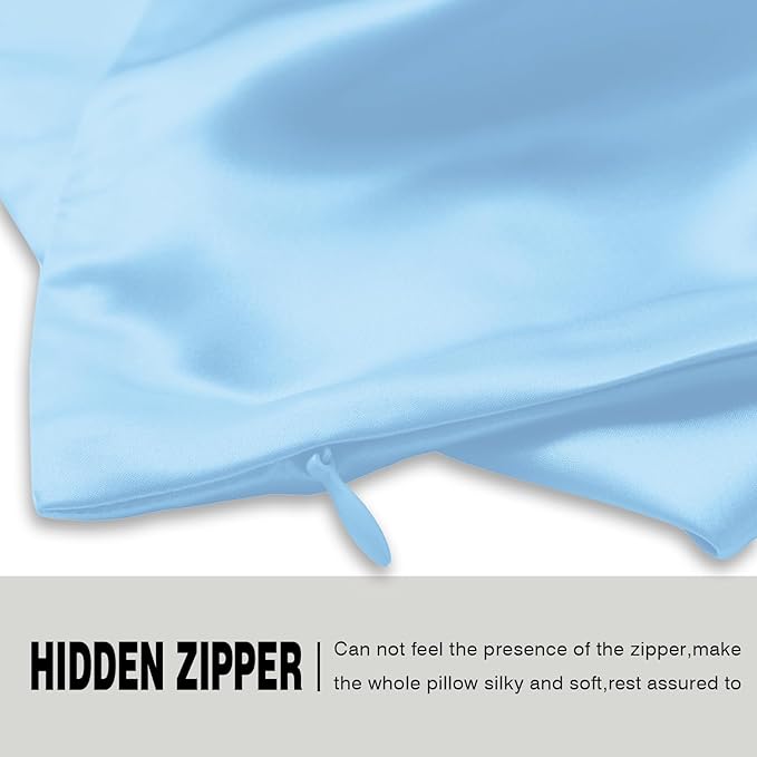 Satin Pillowcase Set - King - 2 Piece
