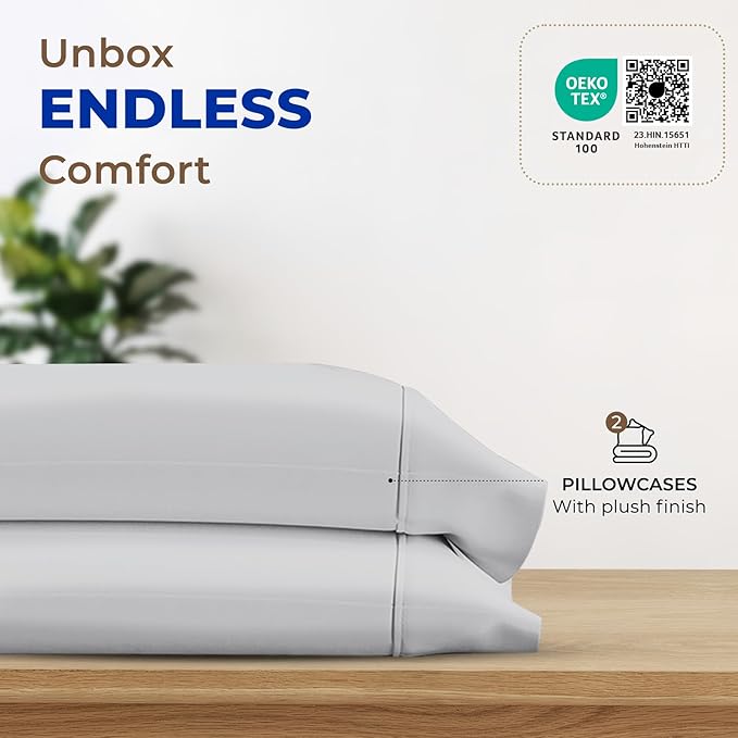 Cooling Pillowcase Set - King - 2 Piece