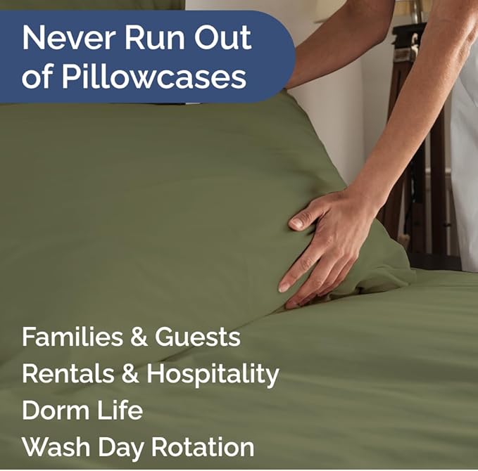 Pillowcase Set - Standard - 10 Piece