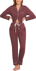 Women's 100% Cotton Pajama Set - Long Sleeve - 2 Piece