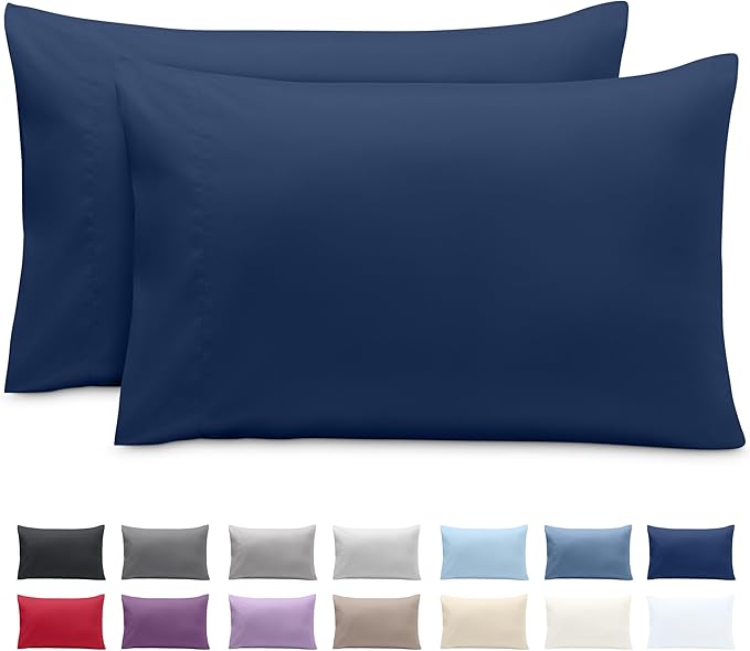 Microfiber Cooling Pillowcase Set - King - 2 Piece