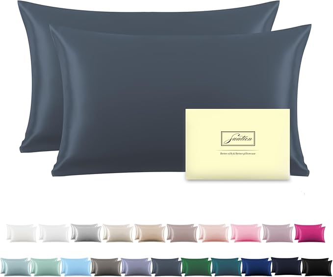 Satin Pillowcase Set - King - 2 Piece