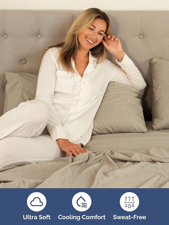 Cooling Bed Sheet Set - Twin XL - 4 Piece