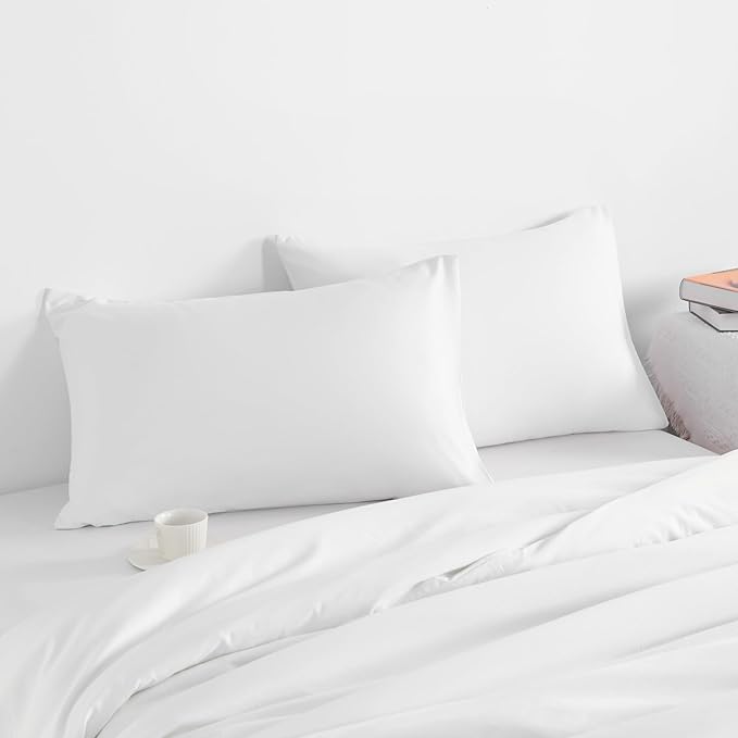 Microfiber Pillowcase Set - King - 20 x 40 in - 2 Pack - 2 Piece