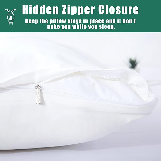 Bamboo Cooling Pillowcase - 20 x 54 in