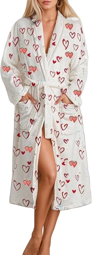 Women's Flannel Robe