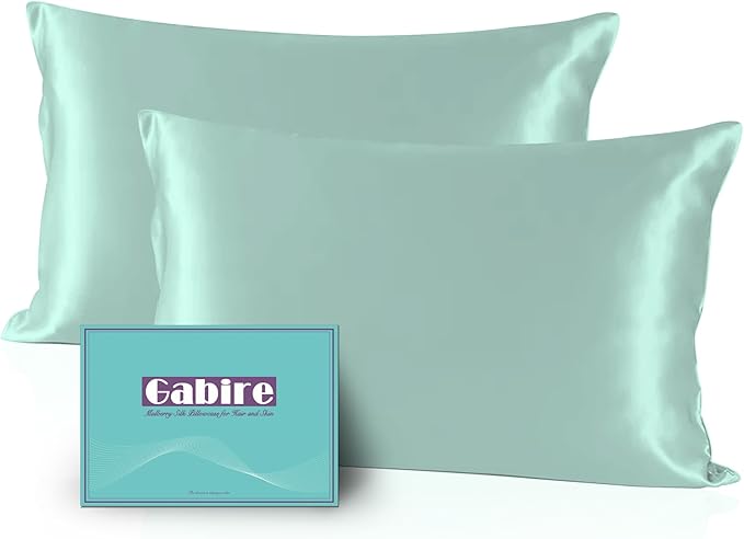 Mulberry Silk Pillowcase Set - Standard - 2 Pack - 2 Piece