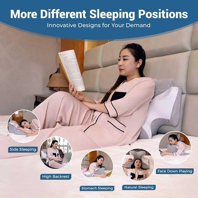 Memory Foam Backrest Pillow