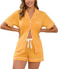 Women's Pajama Set - Short Sleeve - 2 Piece