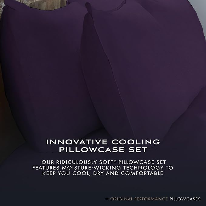 Cooling Pillowcase Set - King - 2 Piece