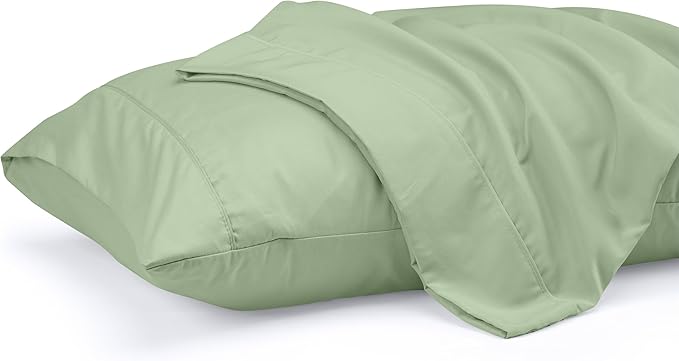 Microfiber Pillowcase Set - King - 20 x 40 in - 2 Pack