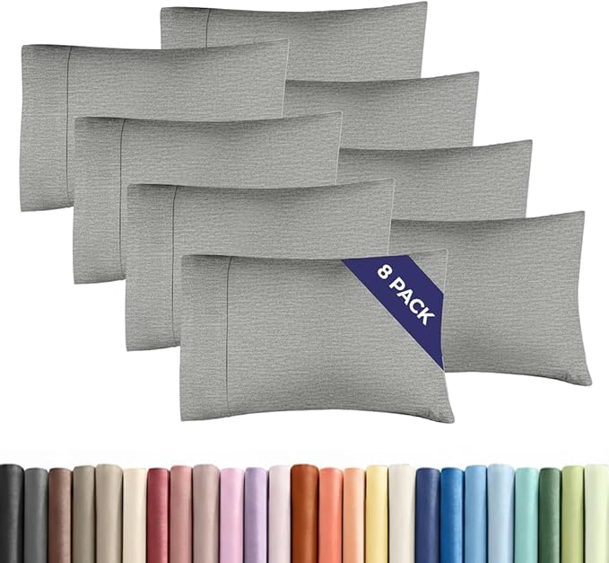 Pillowcase Set - King - 8 Piece