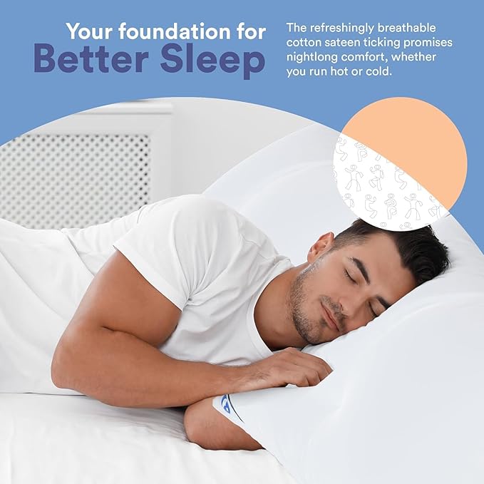 Bed Pillow - Queen - 2 Piece