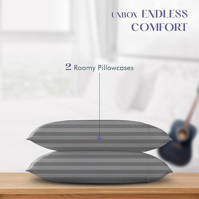 Linen Cooling Pillowcase Set - Queen - 2 Piece