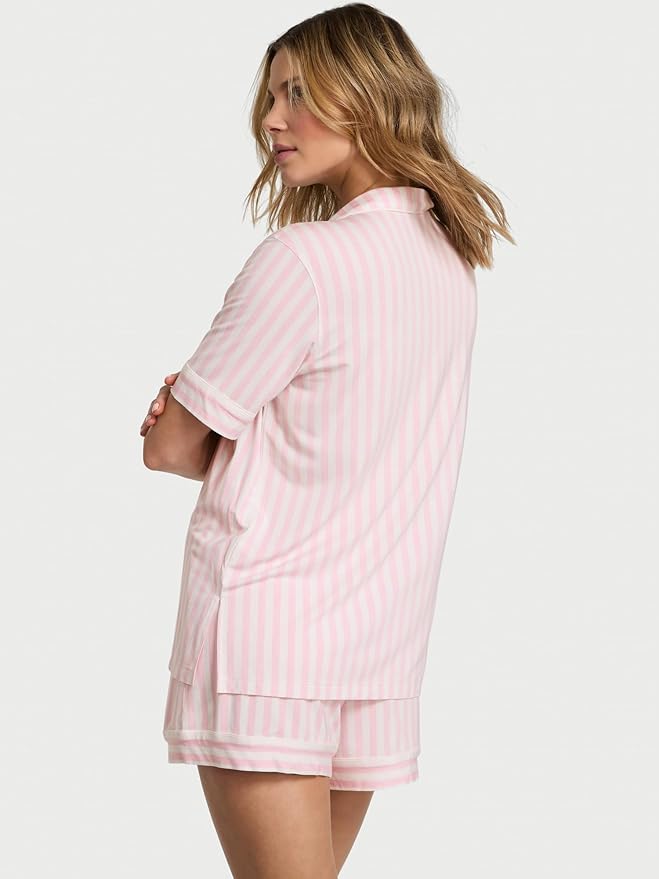Women's Shorts Pajama Set - Short Sleeve - 2 Piece