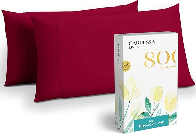 Linen Pillowcase Set - Queen - 2 Piece