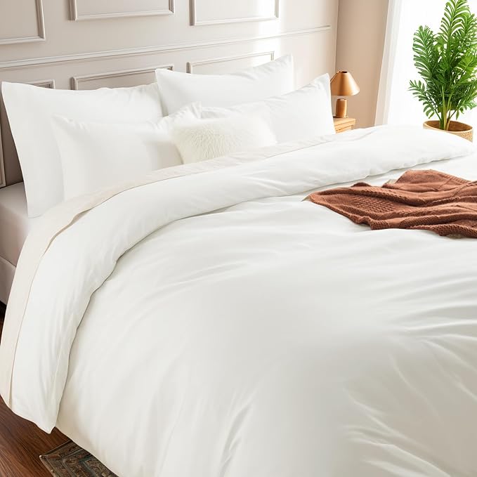 Linen Duvet Cover Set - Full - 3 Piece