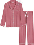 Women's Bamboo Cooling Pajama Set - Long Sleeve