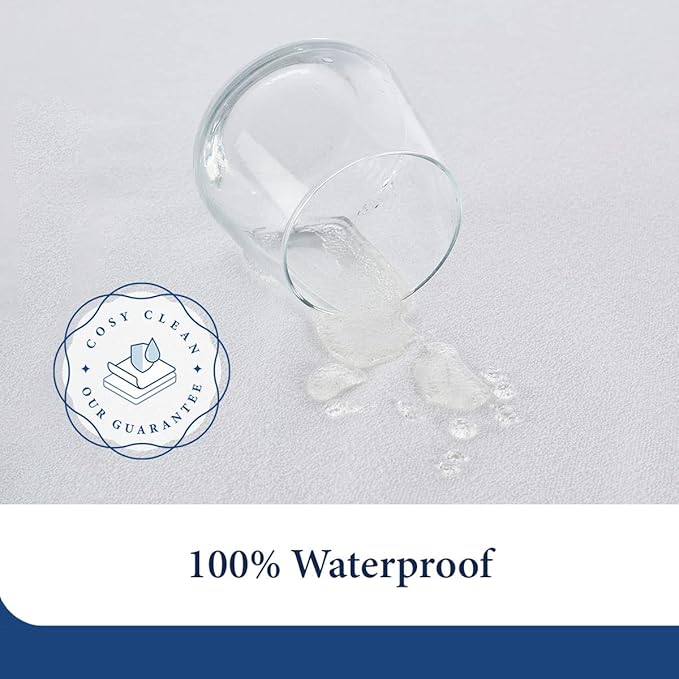 Bamboo Cooling Mattress Protector - King