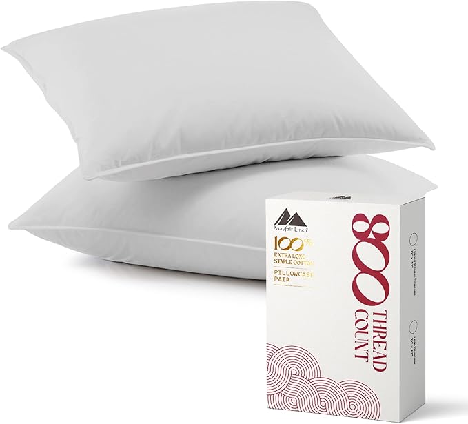 Linen Cooling Pillowcase Set - King - 2 Piece