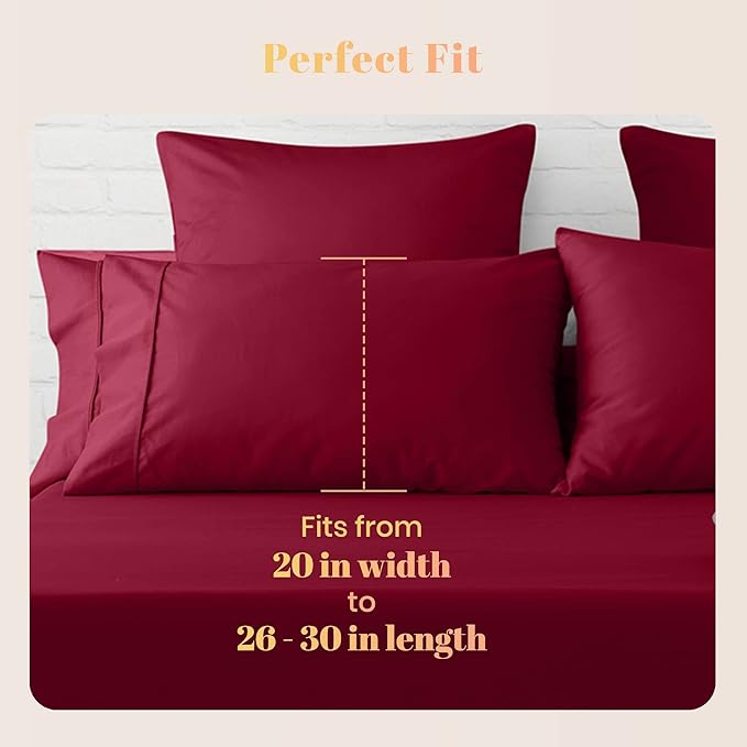 100% Cotton Pillowcase - King