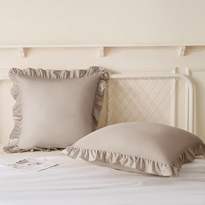 Microfiber Pillowcase Set - 18 x 18 in - 2 Piece