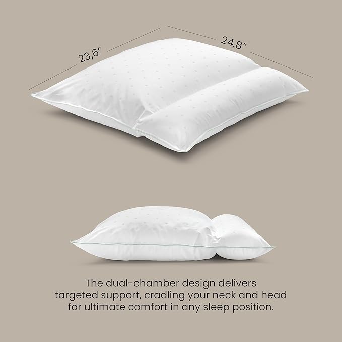 Bed Pillow - 23.6 x 24.8 in