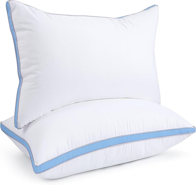 Down Alternative Cooling Bed Pillow - Queen - 2 Piece