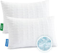 Memory Foam Cooling Bed Pillow - Queen - 2 Piece