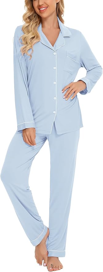 Women's Pants Pajama Set - Long Sleeve - 2 Piece