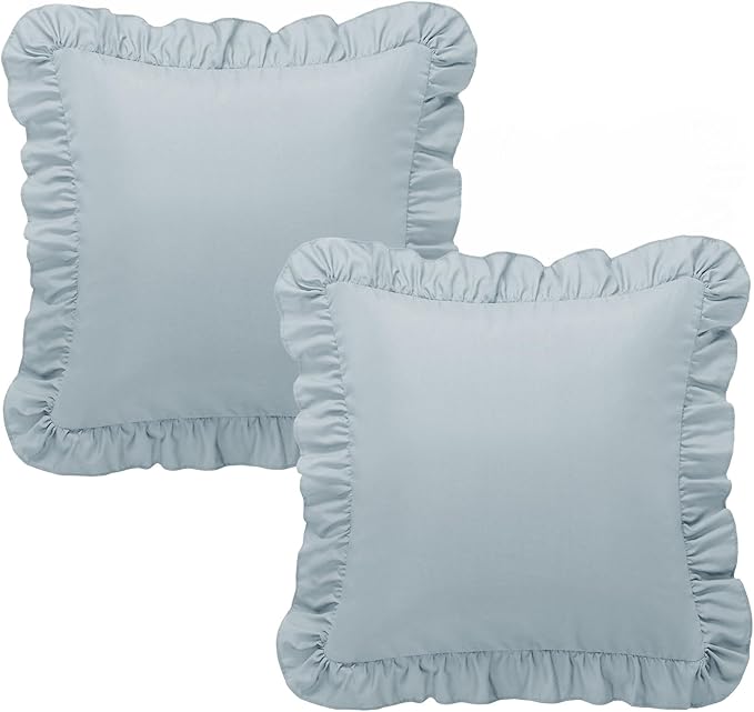 Microfiber Pillowcase Set - 18 x 18 in - 2 Piece