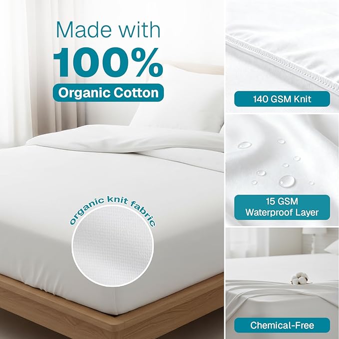 Waterproof Mattress Protector - King